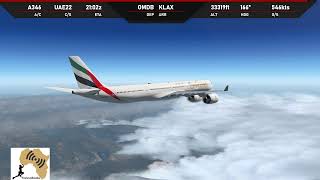Xplane Omdb - Klax A346 Vatsim Uae22