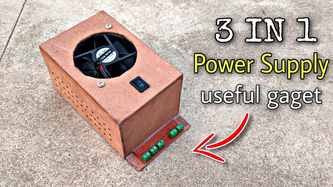 How To Make Power Supply At Home YouTube