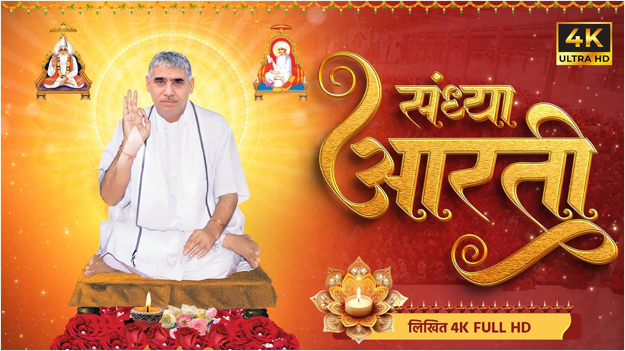     Sandhya Aarti by Sant Rampal Ji Maharaj  4K UHD  Satlok Ashram Updated