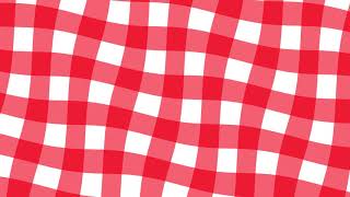 Classic tablecover red squares pattern wave - simple HD animated background #85