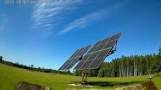 building another solar tracker part 4 (time lapse)