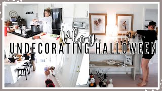 Vlog: Undecorating Halloween, Making Jambalaya & A Deep Clean Before X-MAS Decorating