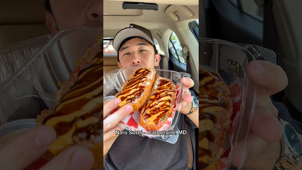 Rating the viral Sushi Burrito from Naru Sushi in Catonsville, MD