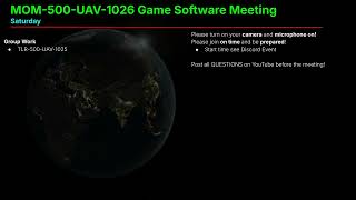 MOM-500-UAV-1026 Game / Software Meeting Agenda screenshot 3