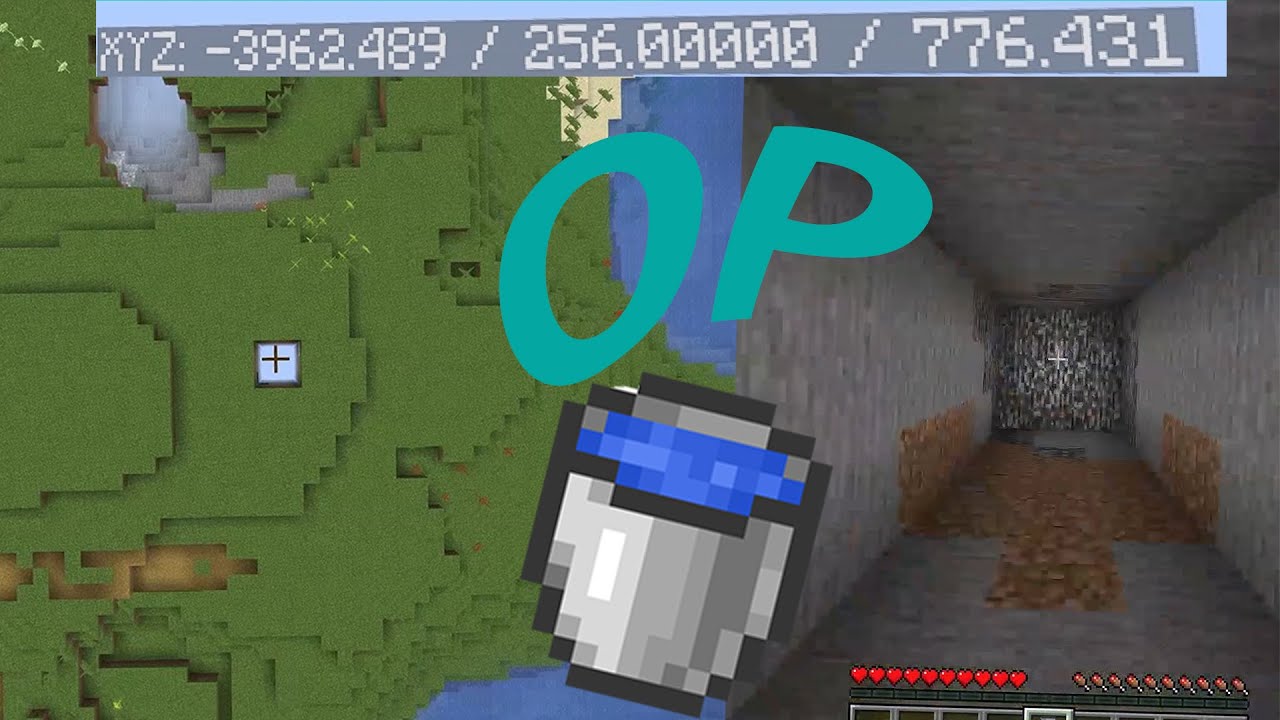 The best MLG Water Bucket ever.. in MINECRAFT YouTube