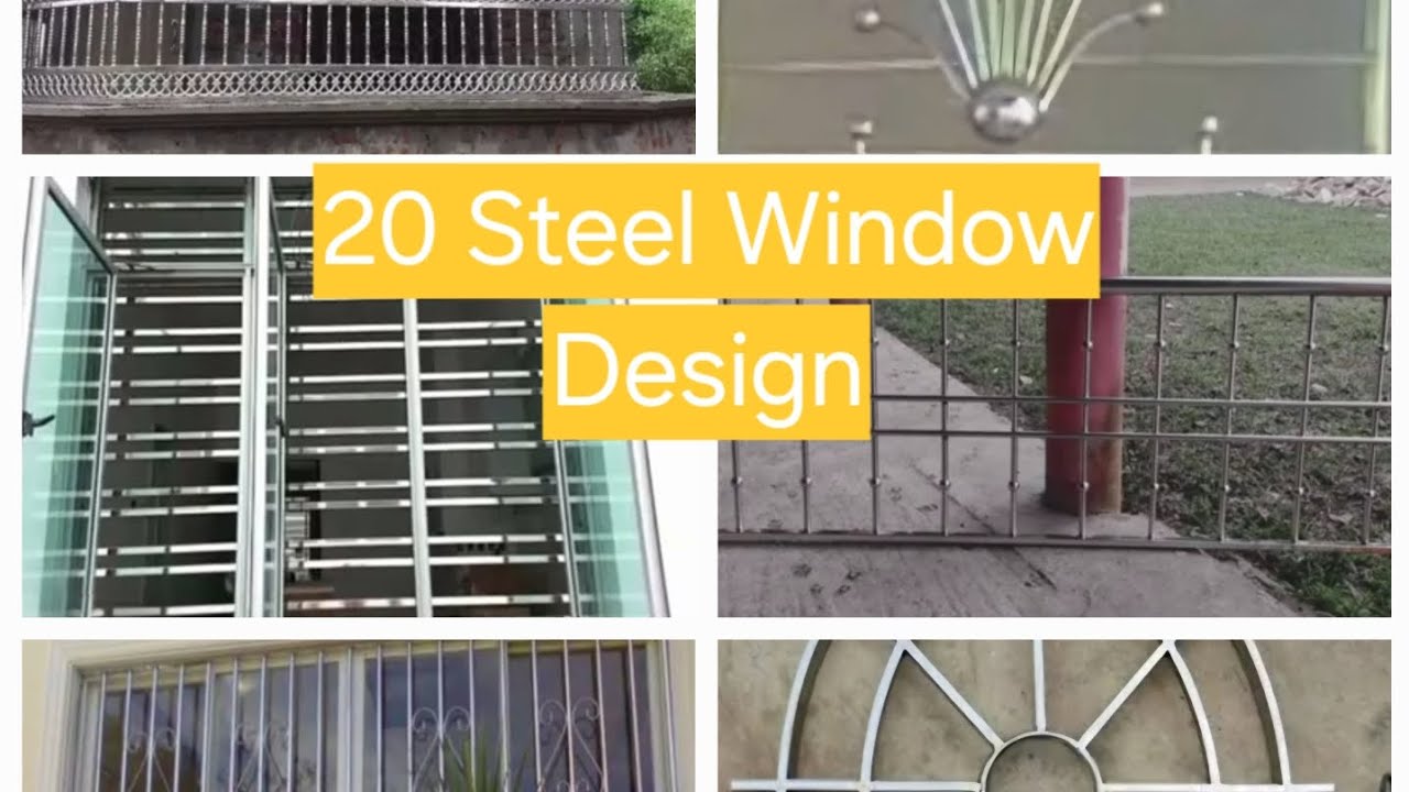 Simple Steel Window Designs. | 20 Steel Window Design #trending - YouTube