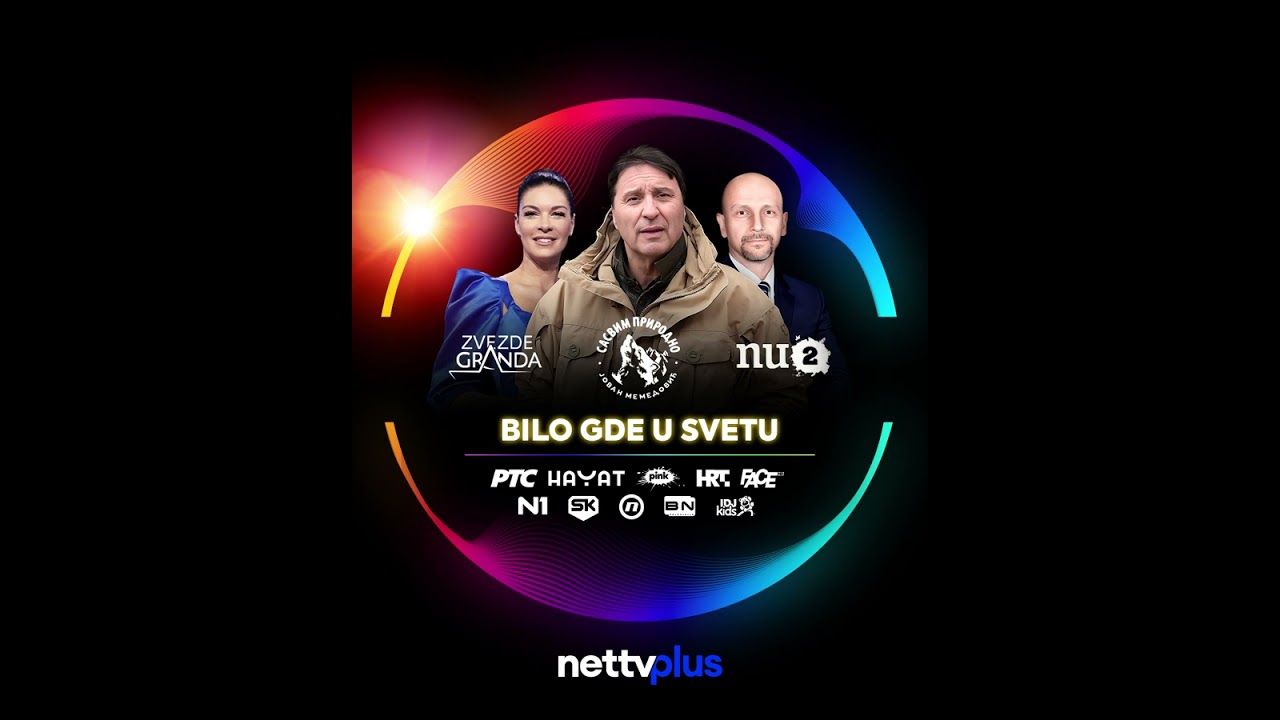 Gledaj 200+ domaćih kanala na NetTV Plus-u