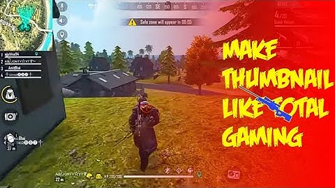 Make thumbnail like Total Gaming (ajjubhai94) || how to make thumbnail like total gaming #ajjubhai
