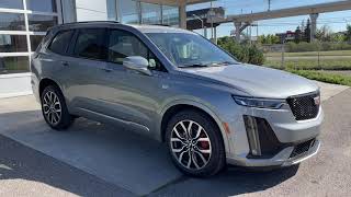 Grey 2025 Cadillac XT6 Sport Review Calgary AB - Wolfe Calgary | YK103755