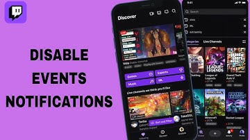How To Disable Events Notifications On Twitch App | Step By Step