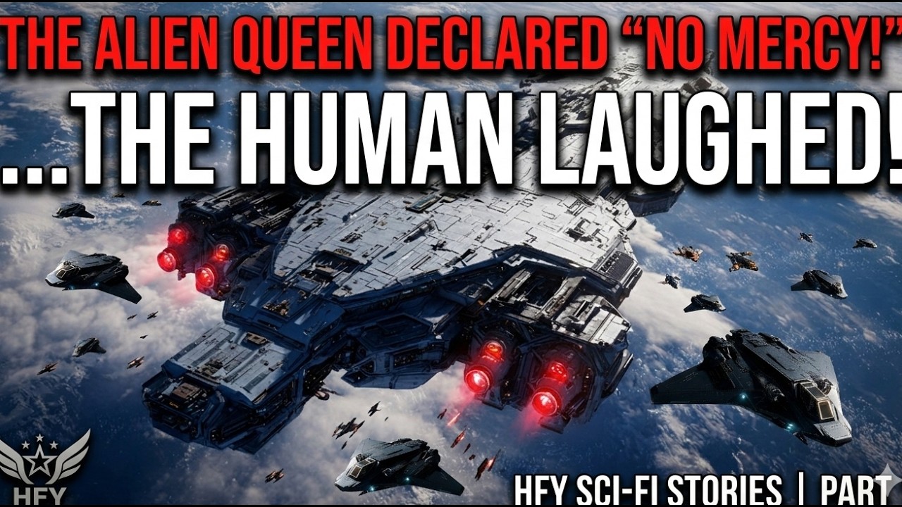 The Alien Queen Declared “No Mercy” | The Human Laughed HFY Sci Fi Story