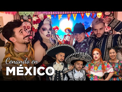 Cenando en México! 🇲🇽💀 Celebramos el Día de Muertos con comida tradicional