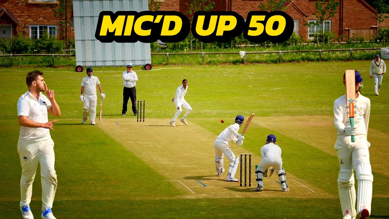 🎙️MIC'D UP Village Cricket Match gets HEATED | 50 & 4-FOR? | Going for Gold #1