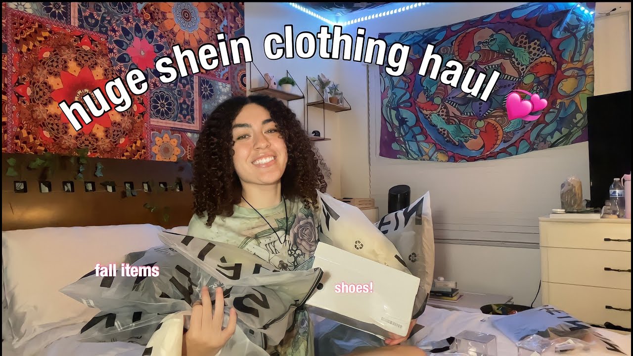 HUGE SHEIN TRY ON HAUL 2021 *trendy* - YouTube