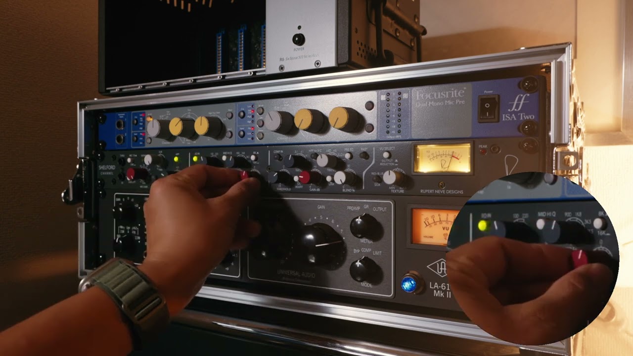 Neve] Mastering the Shelford Channel Mic Preamp, EQ, and