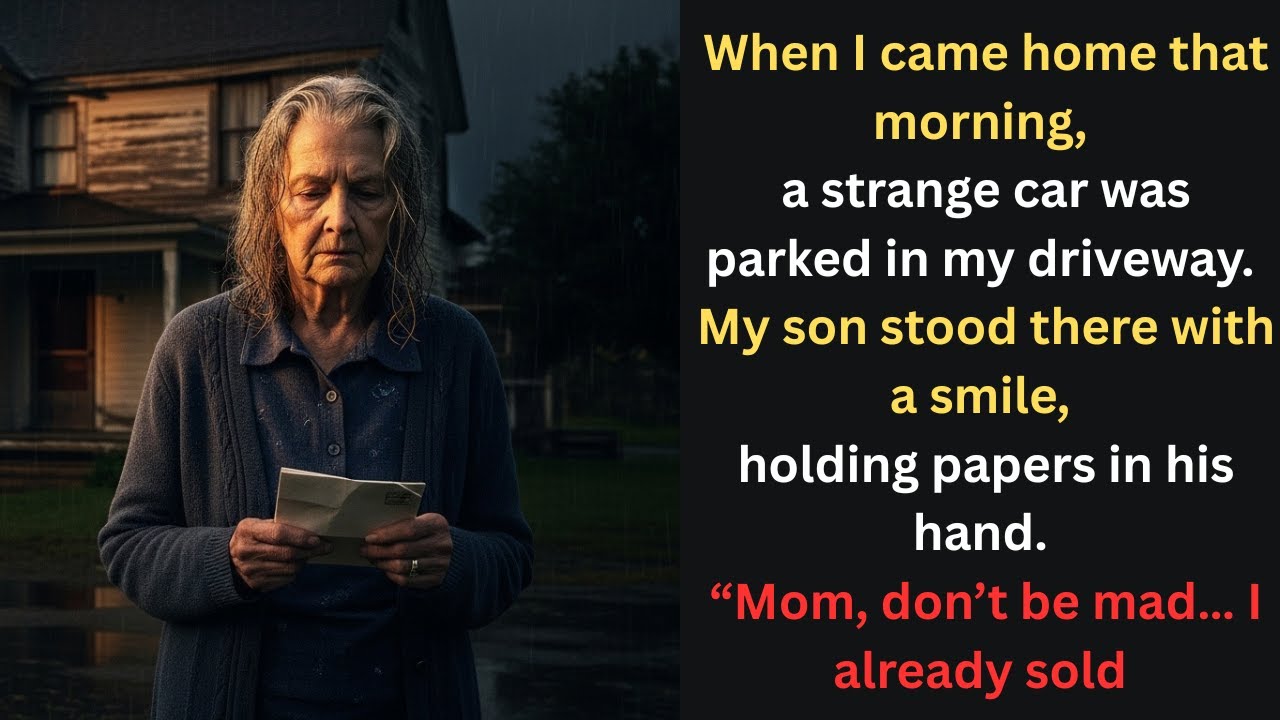 My Son Sold My House Without Telling Me… So I Sold His Future - YouTube