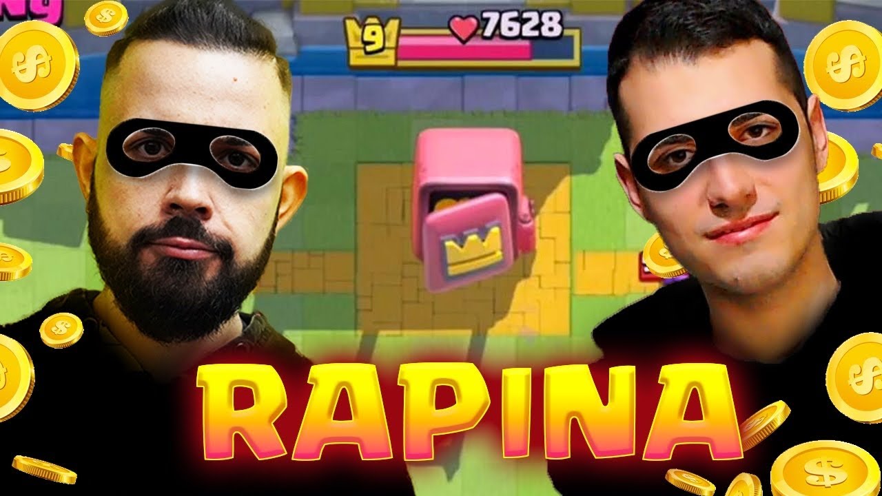 Modalità RAPINA CON GRAX , Lo Asfalto Per Bene - CLASH ROYALE