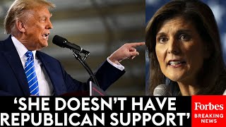 BREAKING NEWS: Trump Ruthlessly Attacks 'Completely Unelectable' Nikki Haley At Las Vegas Rally