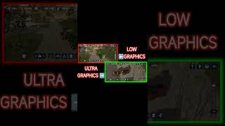 FS23 vs FS23 qualidade no MÍNIMO vs no ULTRA #farmingsimulator #farminsimulator23 #giantssoftware