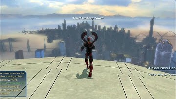 DC Universe Online - Top of LexCorp Building
