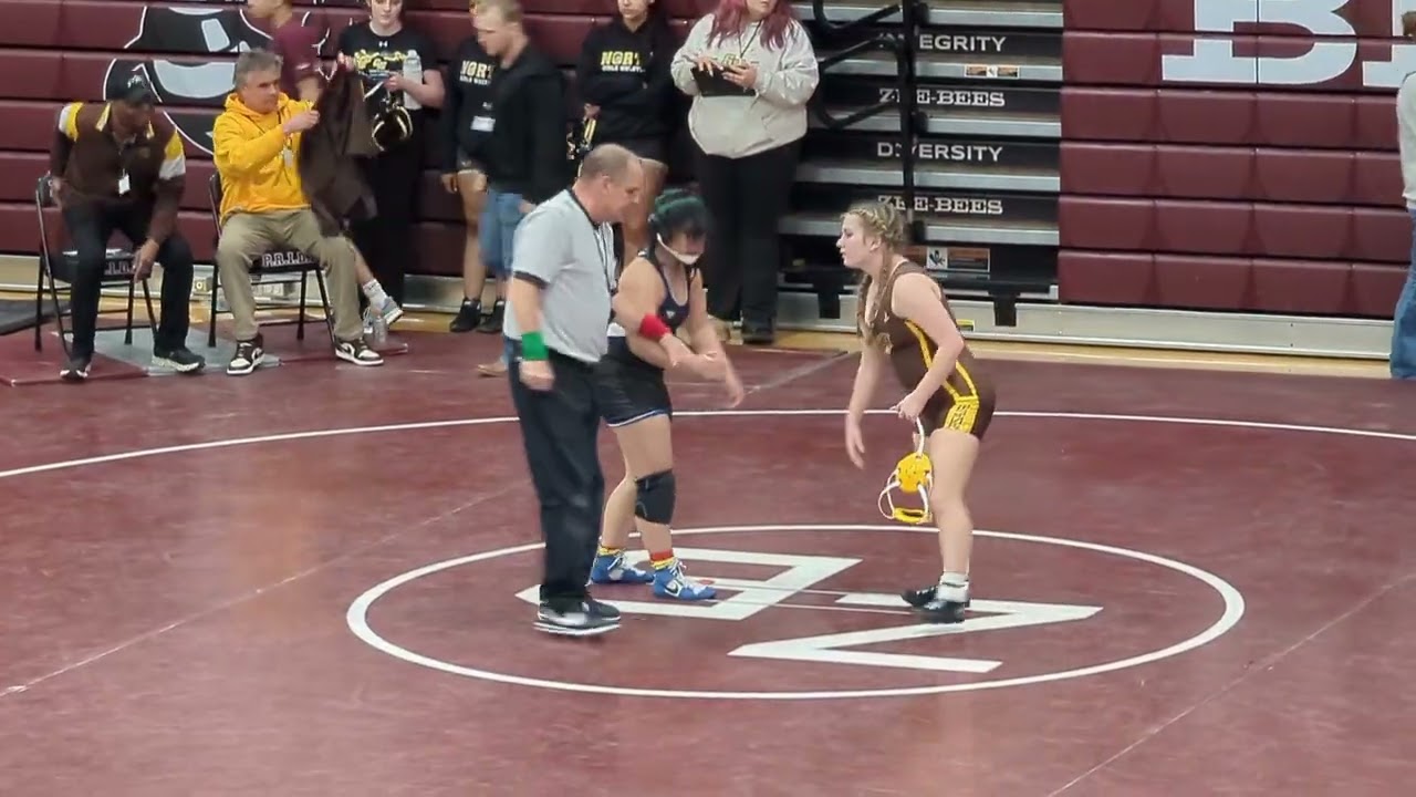 Kristyanna Apostol at the Lake County Invitational Girls Wrestling, 2026