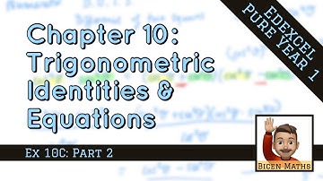 Trigonometric Identities & Equations 9 • Proving Identities pt.1  • P1 Ex10C • 🚀