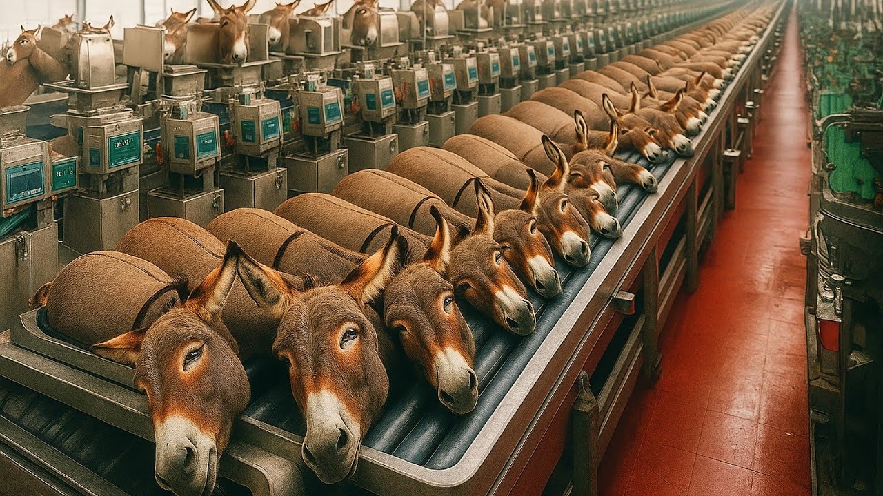 Donkey Farming Business Revealed | How Donkeys Are Raised for Milk, Meat & Profit