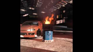 Assetto Corsa | Improved flame animation #assettocorsa @studio55_jp