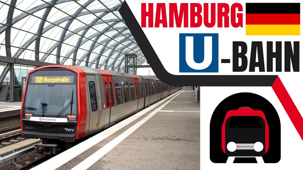 Быстрорастущая линия гамбургского метро (Hochbahn) 🇩🇪🚇 | Городской транспорт № 44