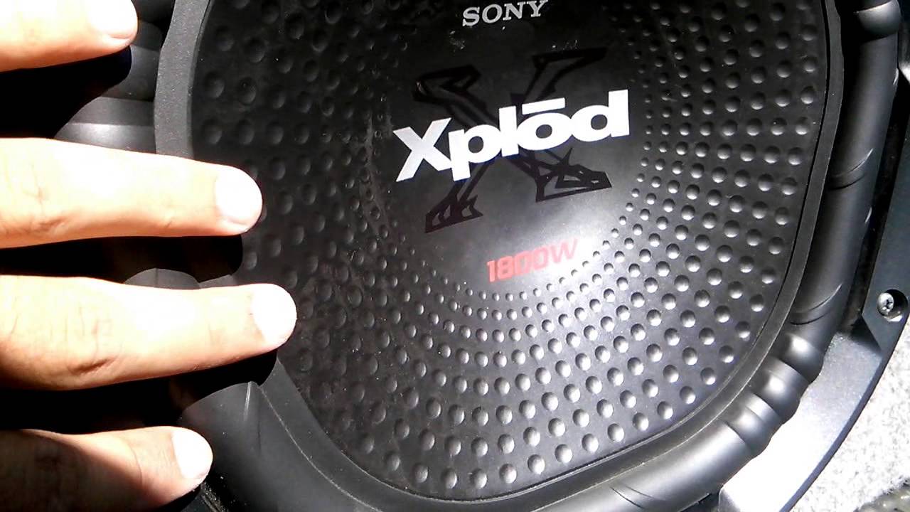 sony xplod 1800 watt