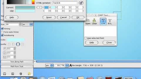 How to make a Professional Wallpaper in GIMP (easy)