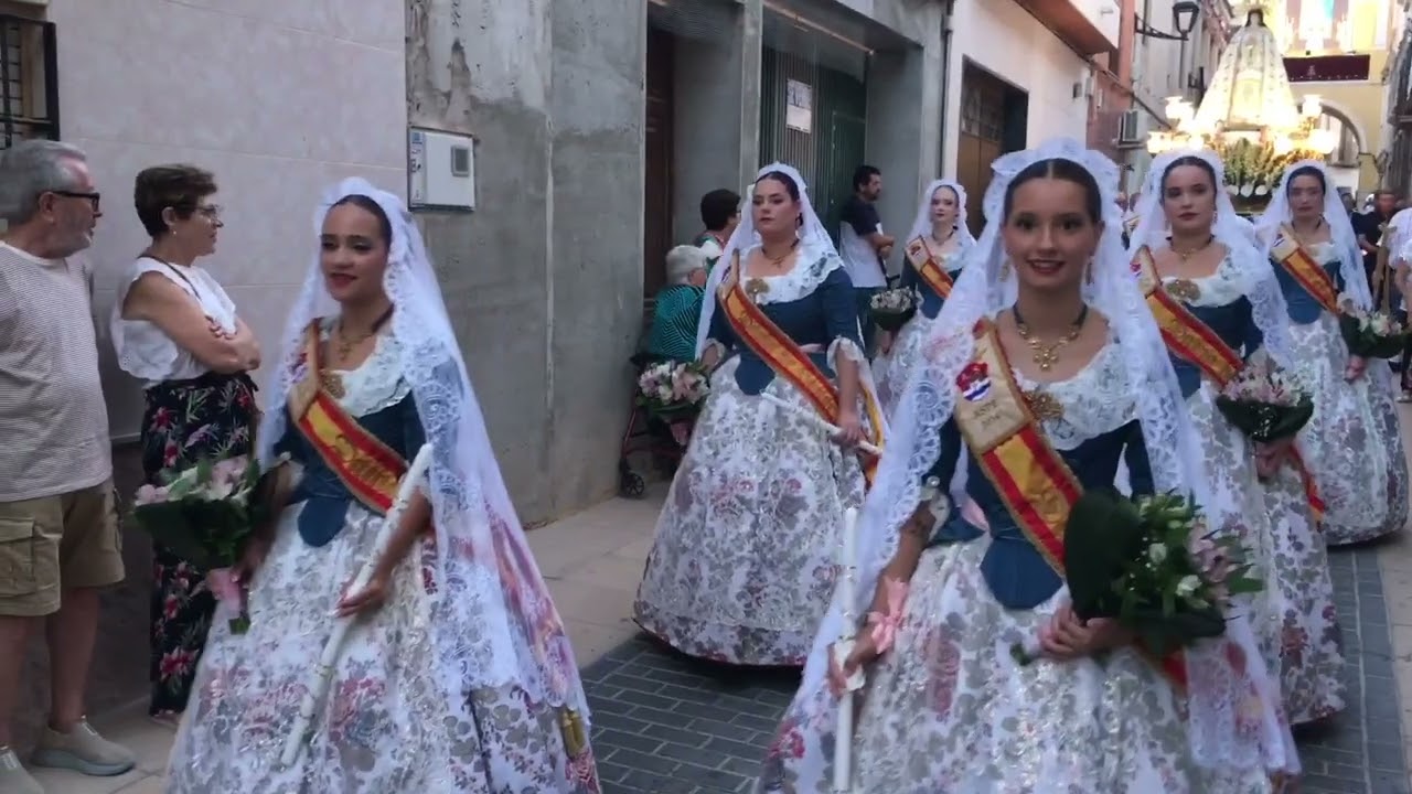 Procesión en Honor a la Virgen de las Nieves 2025 #Aspe