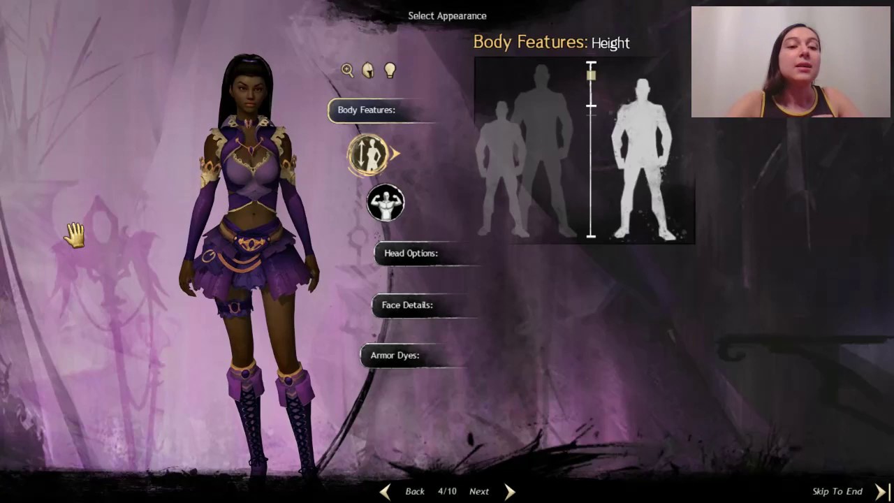 GW2 Character Creation Armor vs Gender YouTube