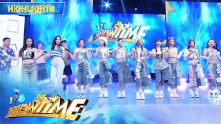 BINI members show the 'Pantropiko' dance challenge | It's Showtime