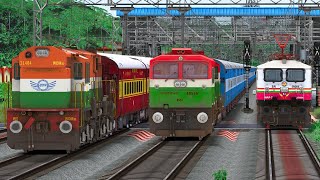 TRAINS HEAVY TRAFFIC AT RAILWAY STATION | BUMPY RAILROAD | Train Simulator | Railwork | NTG GAMING screenshot 5