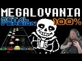 Megalovania Metal Version 100% FC (Guitar Hero Custom / Music by RichaadEB) - Undertale
