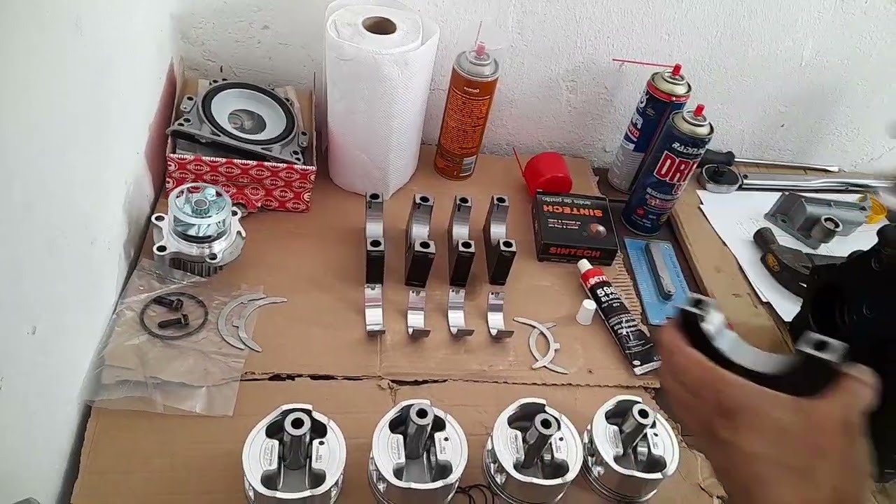Montagem do Motor da Audi A3 Stroker.