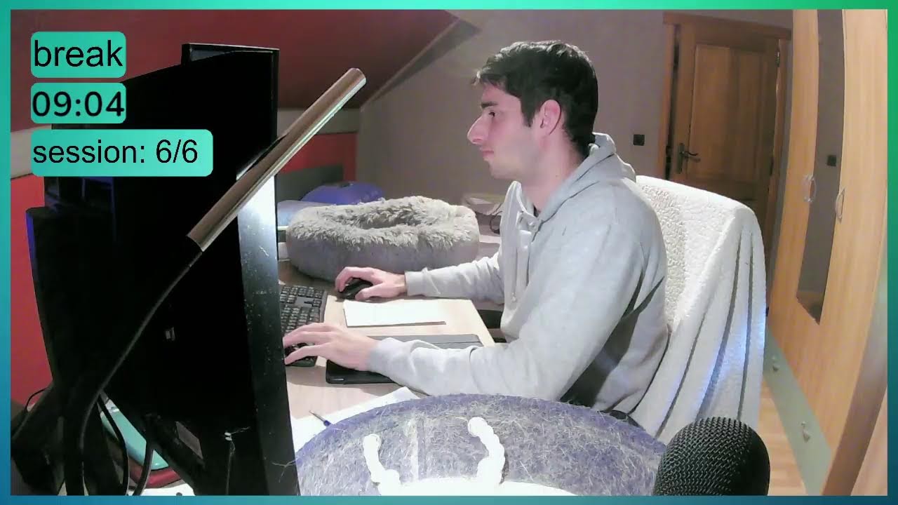 Study with me | 6+ Hours | silent stream