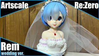 Ichiban Kuji - Artscale - Rem - Wedding ver. (Re:zero) 一番くじ アートスーケル -  レム - ウェディング ver. (Re:ゼロ)