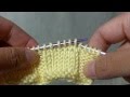 How to knit ssk slip slip knit  left leaning drease