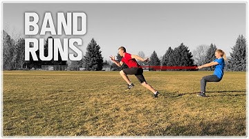 Run Faster w/ Band Resisted Sprints | Acceleration Speed Training