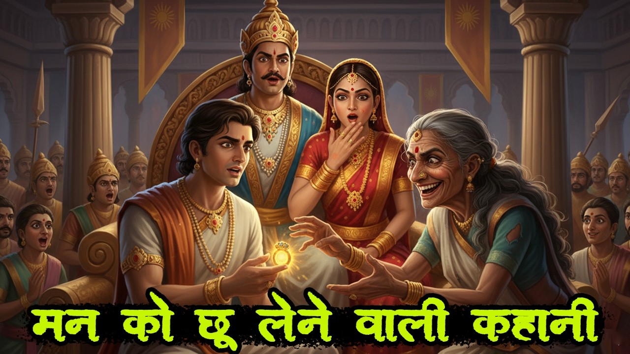 🔴 राजकुमारी का स्वयंवर और बुढ़िया की चालाकी _ मन को छू लेने वाली कहानिया _ WISDOM TALES INDIA
