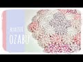 【かぎ針編み】ミックスケークで分厚いおざぶ編みました【crochet】