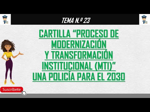 CARTILLA MTI, TEMA No. 23 CONCURSO HA SUBINTENDENTES.