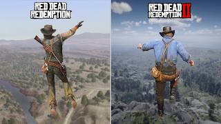 RDR1 vs RDR2 | Euphoria Ragdoll Physics & Epic Falls