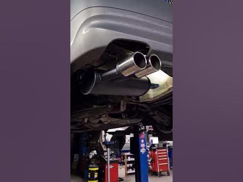 Sport Exhaust ASSO BMW 318i e90 sound difference - YouTube