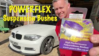 Fitting Powerflex Suspension Bushes,  Fixed Knocking On  BMW E82 With Bilstien B12 Kit