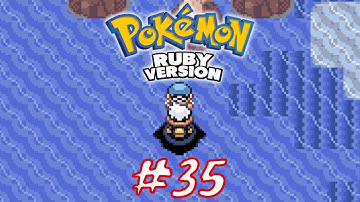 Pokemon Ruby Walkthrough Part 35 - Rough And Rowdy Rapids