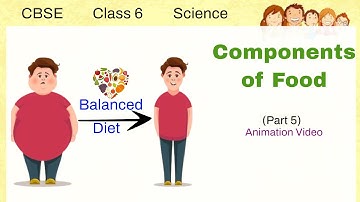 Components of Food - Part 5 (Balanced Diet) | CBSE Class 6 Science | Animation Video