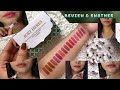 Just herbs herb  enriched lipstick  micro mini kit  review  swatches